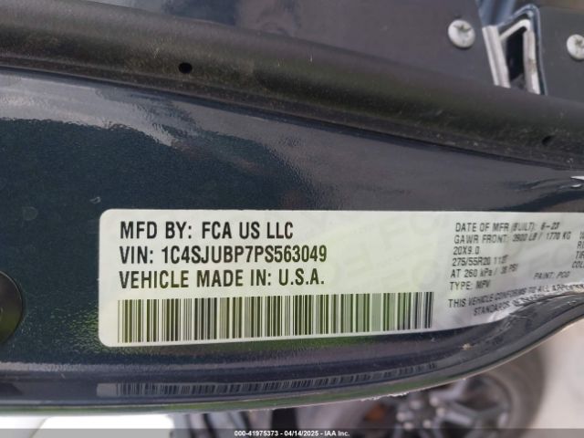 2023 JEEP WAGONEER 1C4SJUBP7PS563049 Photo 8