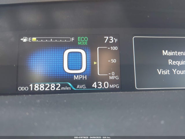 JTDKBRFU7G3528399 Toyota Prius Two