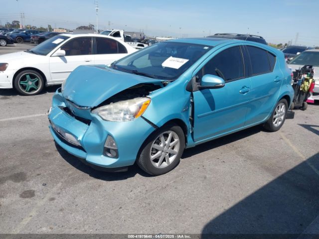 2012 TOYOTA PRIUS C JTDKDTB34C1025326 Photo 1