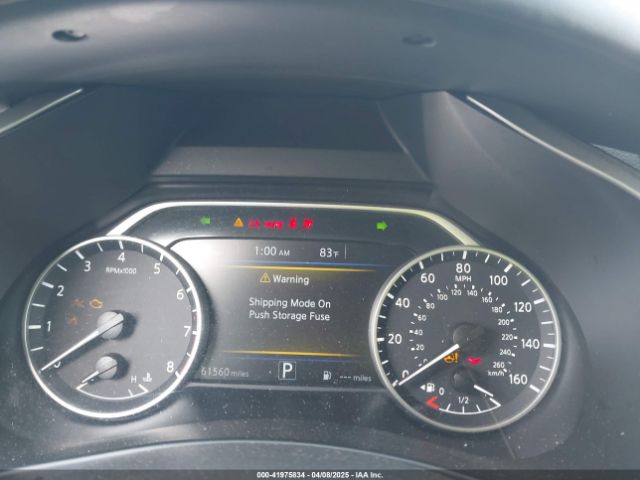 5N1AZ2BJ3NC117536 Nissan Murano Sv Fwd