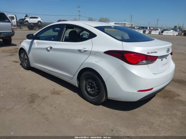 5NPDH4AE7GH685042 Hyundai ELANTRA SE