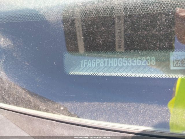 1FA6P8TH0G5336238 Ford Mustang Ecoboost