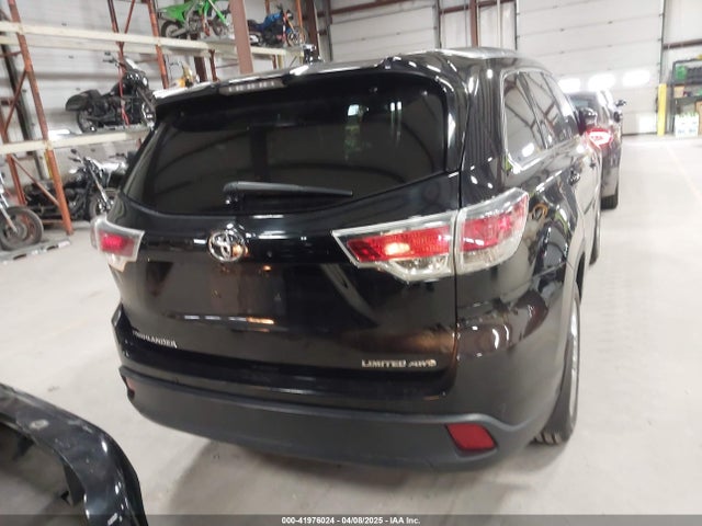 5TDDKRFH4GS317686 Toyota Highlander Limited Platinum V6
