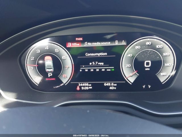 WAUFABF43PN008858 Audi A4 Prestige 45 Tfsi S Line Quattro S Tronic