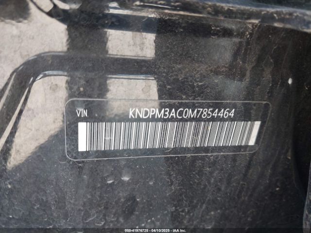 KNDPM3AC0M7854464 KIA Sportage Lx