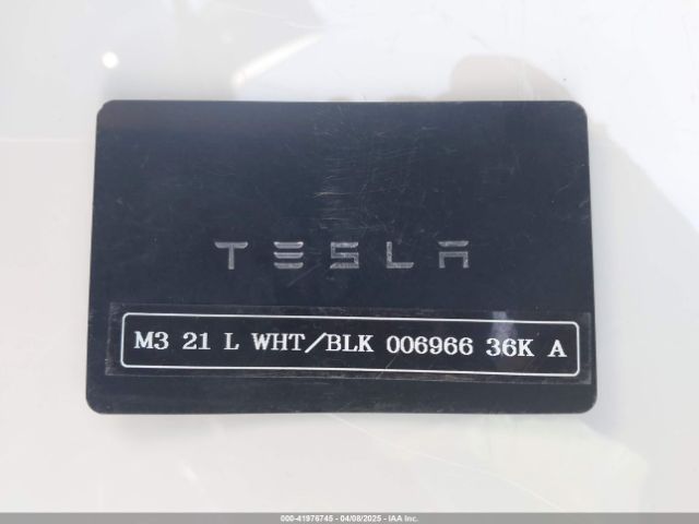 5YJ3E1EB9MF006966 Tesla Model 3 Long Range Dual Motor All-wheel Drive