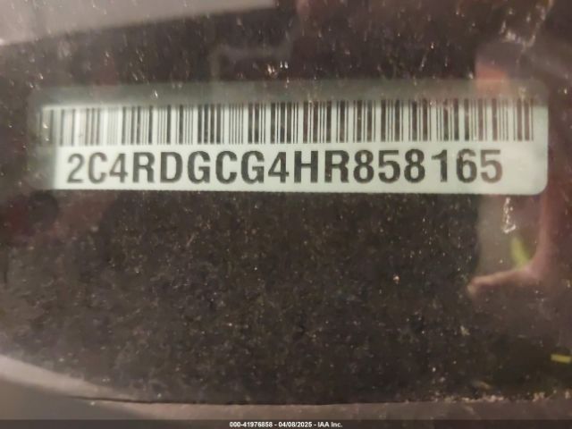 2C4RDGCG4HR858165 Dodge Grand Caravan Sxt