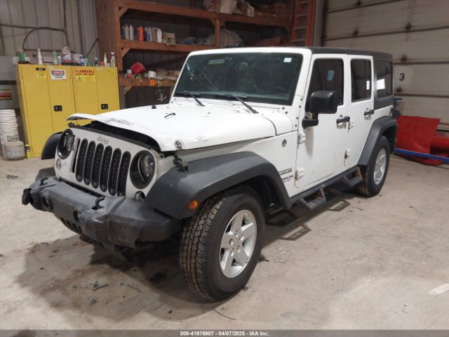 1C4BJWDG0HL596799 Jeep Wrangler Unlimited Sport 4x4