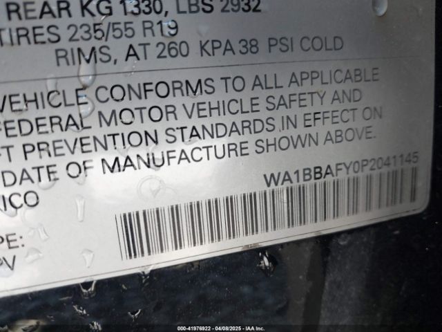 2023 AUDI Q5 WA1BBAFY0P2041145 Photo 8
