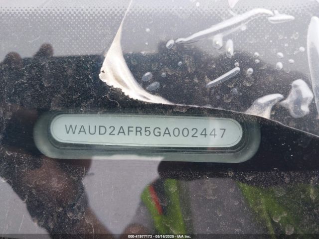 WAUD2AFR5GA002447 Audi A5 2.0t Premium