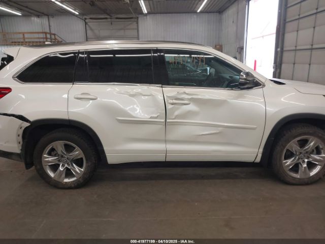 5TDDZRFH3JS907770 Toyota Highlander Limited