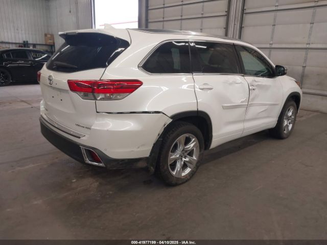 5TDDZRFH3JS907770 Toyota Highlander Limited