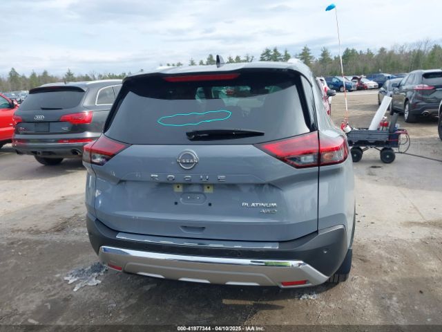 JN8BT3DD7PW307465 Nissan Rogue Platinum Intelligent Awd