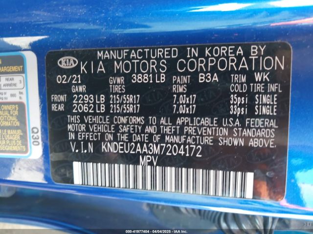 KNDEU2AA3M7204172 KIA SELTOS S