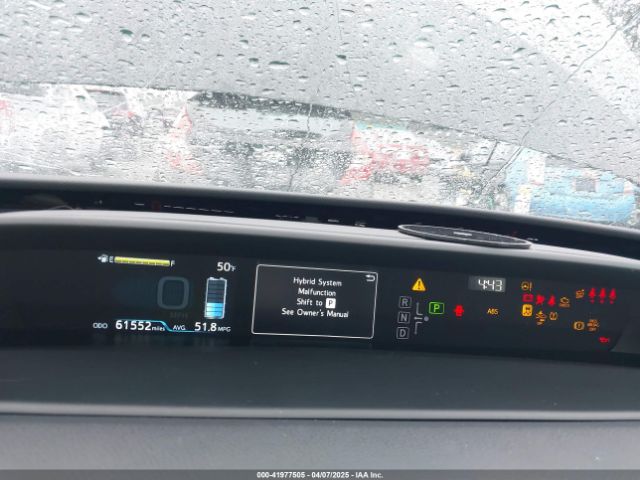JTDKAMFU2N3154674 Toyota PRIUS XLE