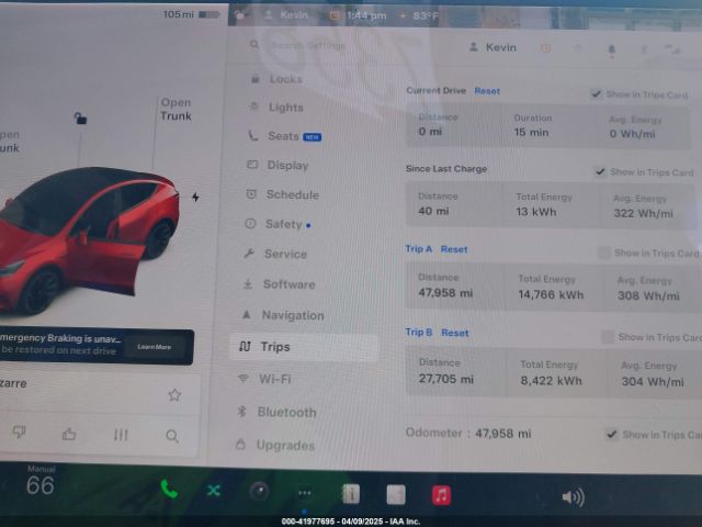 5YJYGDEE0LF029496 Tesla Model Y Long Range Dual Motor All-wheel Drive