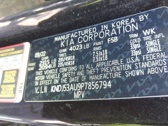KNDJ53AU9P7856794 KIA Soul Gt-line
