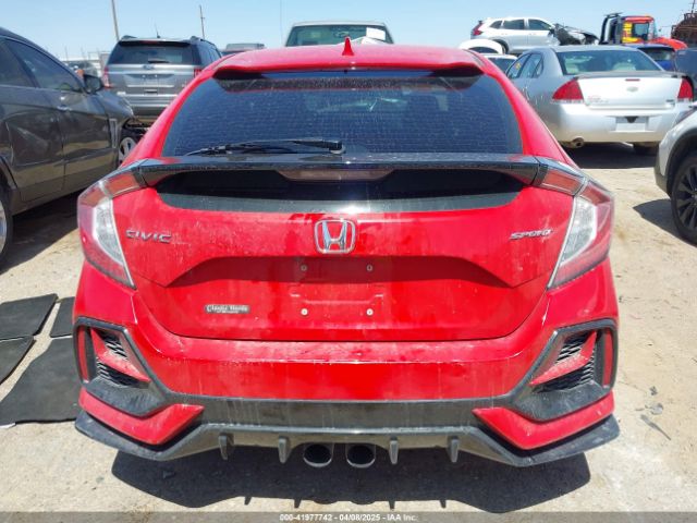 SHHFK7H48MU206998 Honda Civic Sport