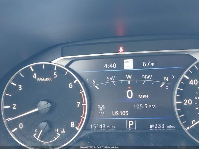 1N4BL4EV3PN359664 Nissan Altima Sl Fwd