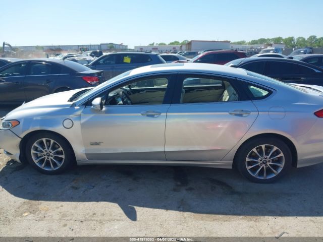 3FA6P0SU4JR239919 Ford Fusion Energi Platinum