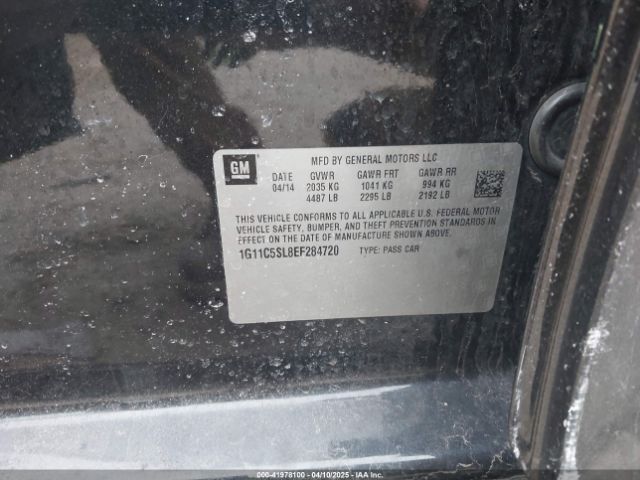 1G11C5SL8EF284720 Chevrolet MALIBU 1LT