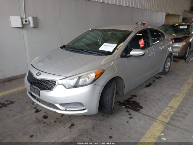 KNAFK4A64F5410209 KIA FORTE LX