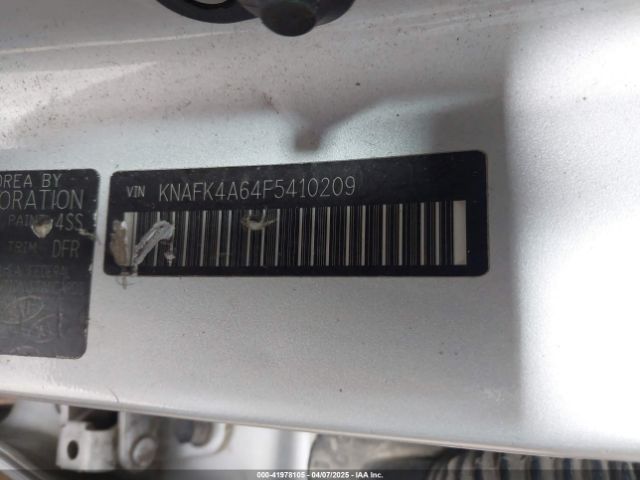 KNAFK4A64F5410209 KIA FORTE LX