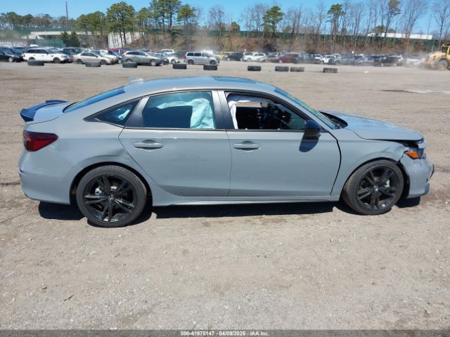 2HGFE1E54SH474457 Honda Civic Si Base W/high Performance Summer Tires/