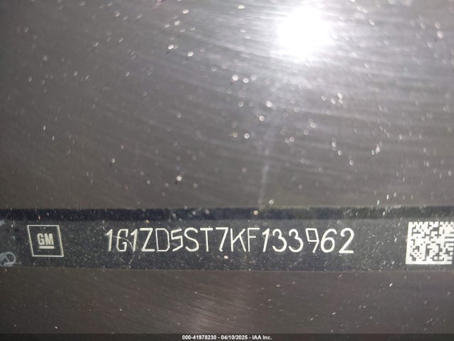 1G1ZD5ST7KF133962 Chevrolet MALIBU LT