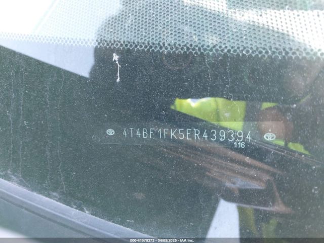 4T4BF1FK5ER439394 Toyota CAMRY XLE