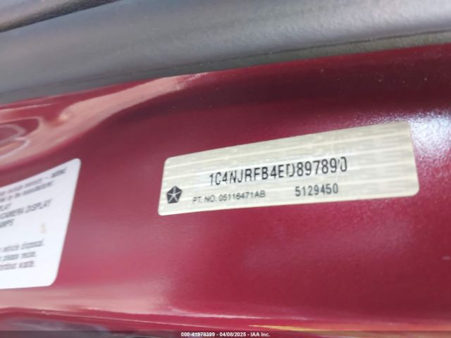 1C4NJRFB4ED897890 Jeep Patriot Latitude