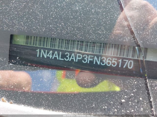 1N4AL3AP3FN365170 Nissan Altima 2.5 S