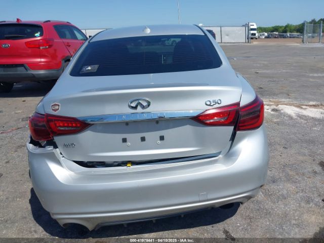 JN1EV7AR6JM441920 Infiniti Q50 3.0t Luxe