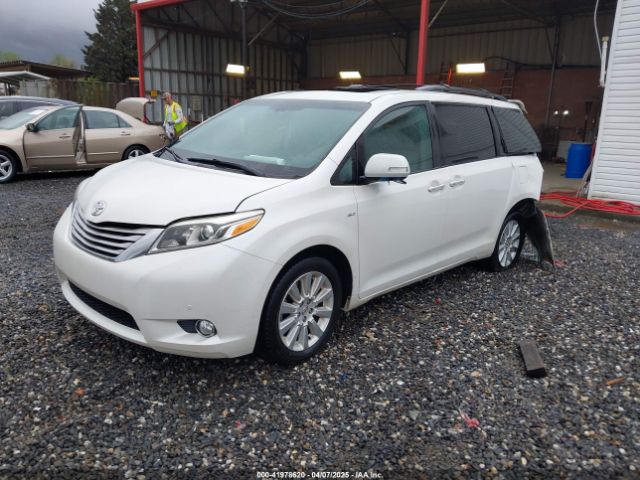 5TDDK3DC3GS142030 Toyota Sienna Limited Premium 7 Passenger