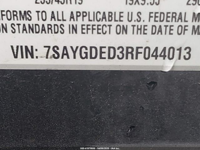7SAYGDED3RF044013 Tesla Model Y