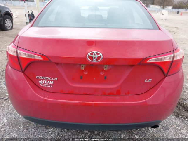 2T1BURHEXKC228937 Toyota COROLLA LE
