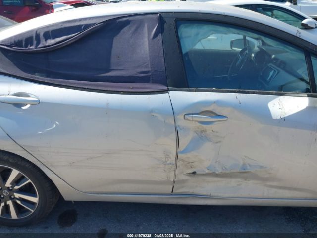 3N1CN8EV6ML841608 Nissan Versa Sv Xtronic Cvt