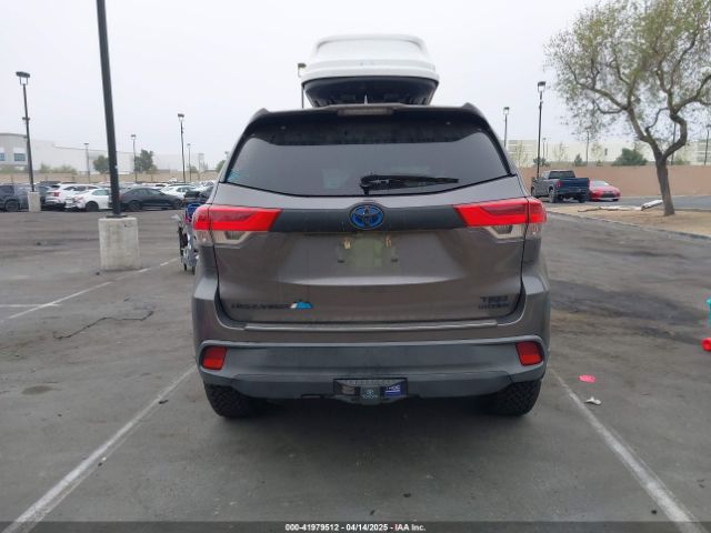 5TDJGRFH4JS044843 Toyota Highlander Hybrid Xle