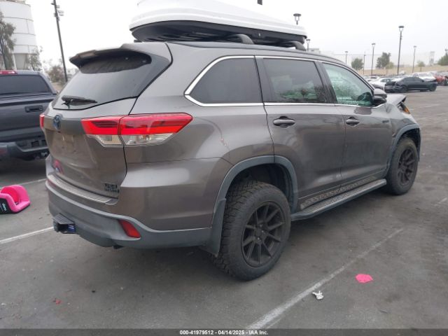 5TDJGRFH4JS044843 Toyota Highlander Hybrid Xle
