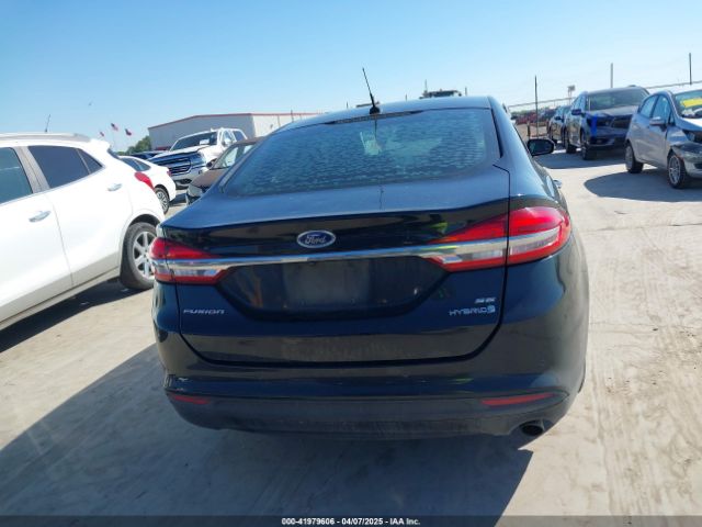 3FA6P0LU0HR322837 Ford Fusion Hybrid Se