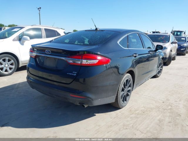 3FA6P0LU0HR322837 Ford Fusion Hybrid Se