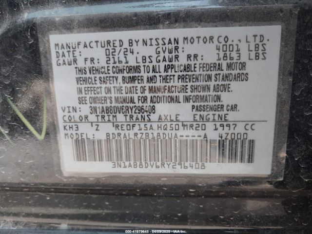 2024 NISSAN SENTRA 3N1AB8DV6RY296408 Photo 8