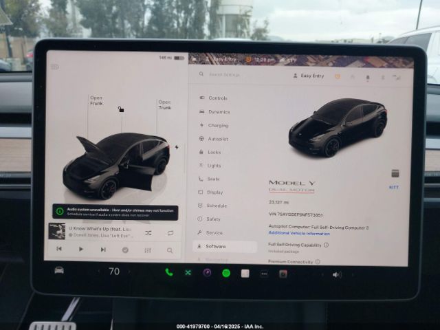 7SAYGDEF9NF573851 Tesla Model Y Performance Dual Motor All-wheel Drive