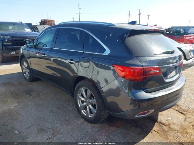 5FRYD3H8XFB010210 Acura Mdx Advance Pkg W/entertainment Pkg