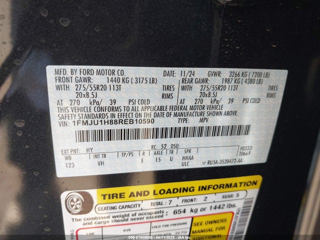 1FMJU1H88REB10590 Ford Expedition Xlt
