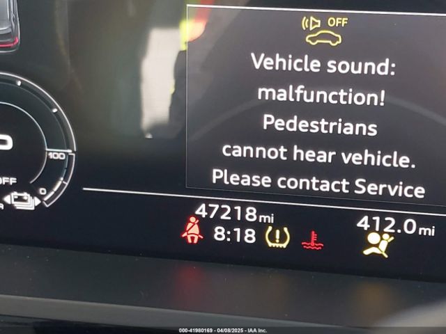 WA12ABGEXMB012339 Audi E-tron Sportback Premium Plus Quattro
