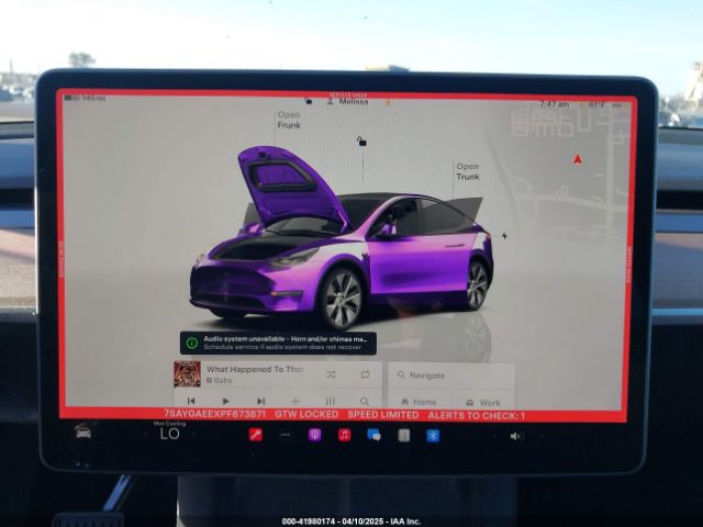 7SAYGAEEXPF673871 Tesla Model Y Awd/long Range Dual Motor All-wheel Drive