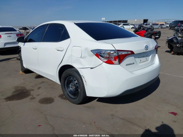 5YFBURHE6FP287165 Toyota COROLLA LE