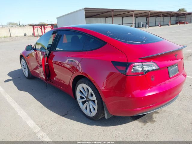 2022 TESLA MODEL 3 5YJ3E1EA0NF372226 Photo 2