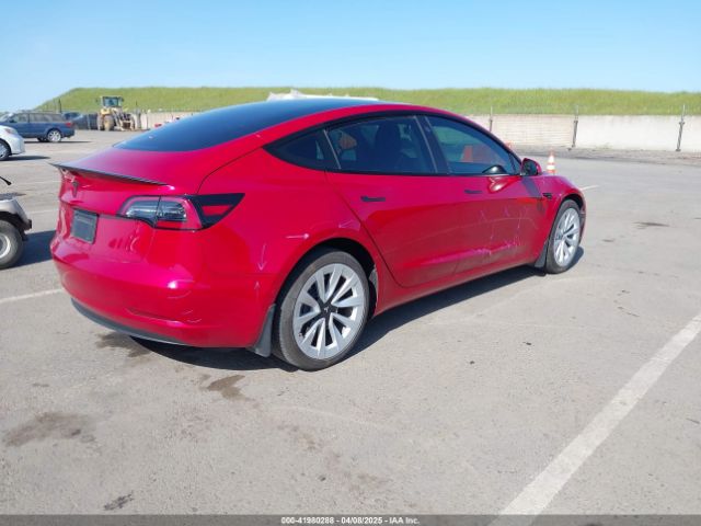 2022 TESLA MODEL 3 5YJ3E1EA0NF372226 Photo 3